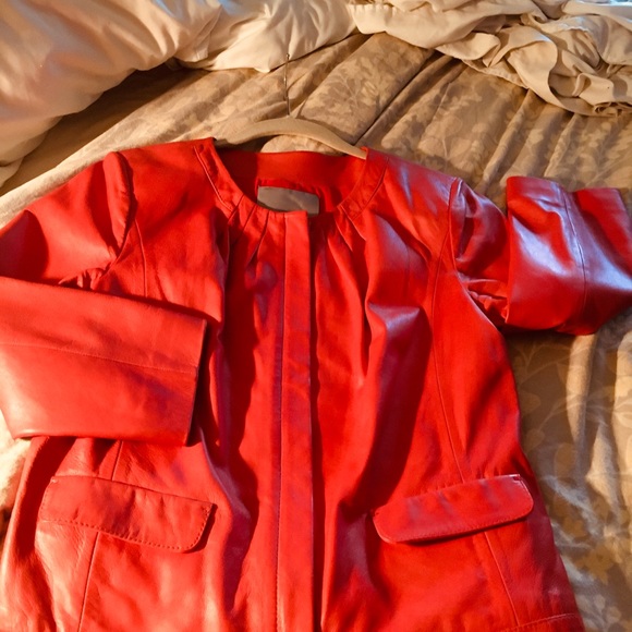 Classique Entier buttery soft leather zip jacket - Picture 10 of 10